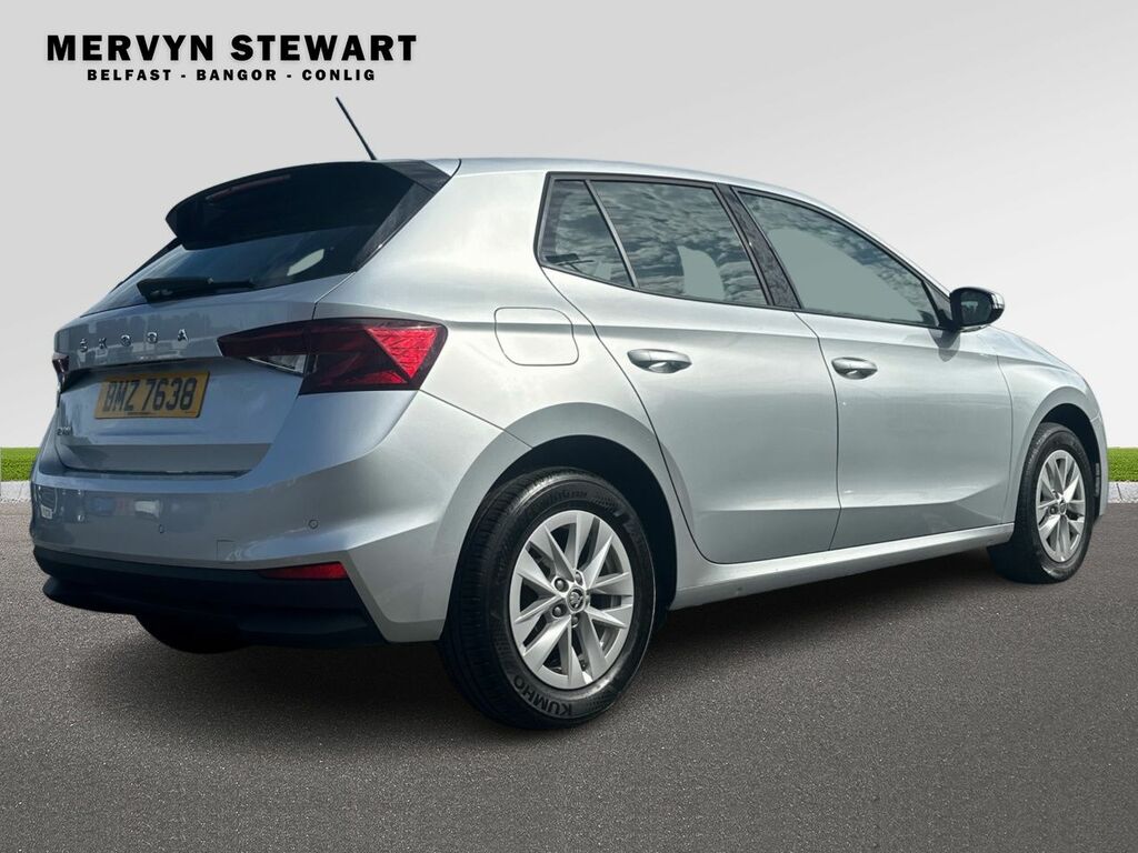 Skoda Fabia Se Comfort 1.0 Mpi 80 Ps 5G Man 2023 Silver #4