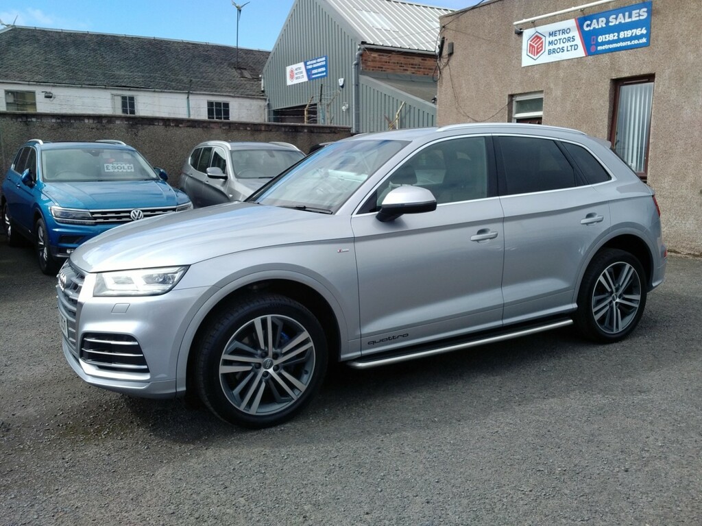 Audi Q5 2.0 Tdi S Line Silver #2