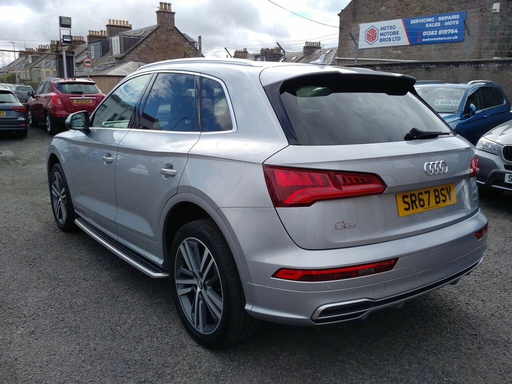 Audi Q5 2.0 Tdi S Line Silver #5