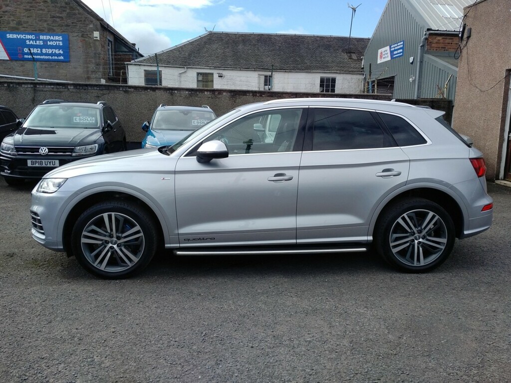 Audi Q5 2.0 Tdi S Line Silver #3