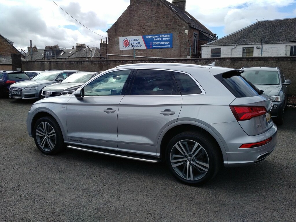 Audi Q5 2.0 Tdi S Line Silver #4