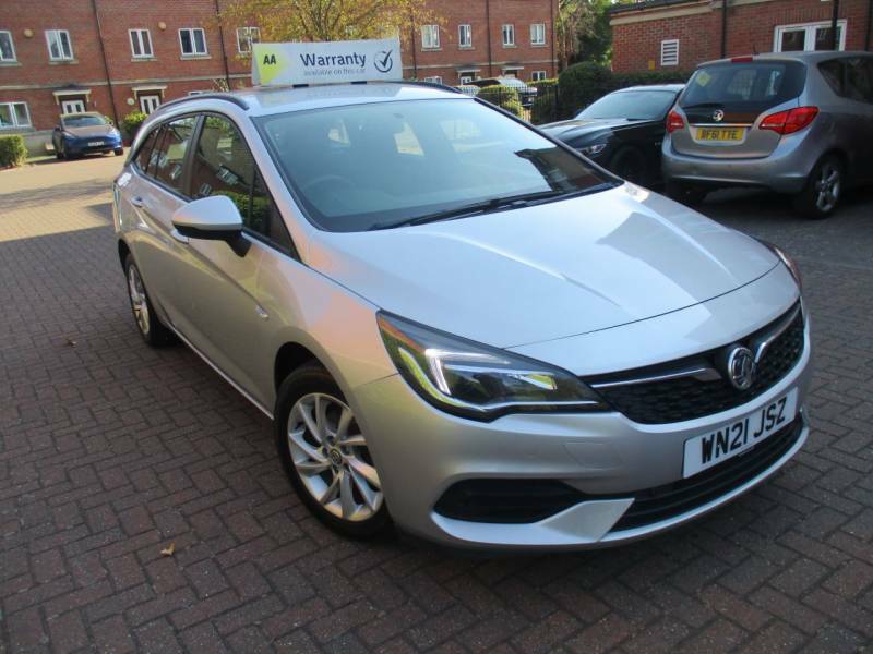 Vauxhall Astra 1.2 Turbo Se Fsh Alloys Bluetooth - 2021 21 Silver
