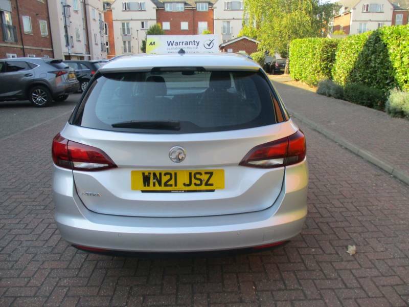 Vauxhall Astra 1.2 Turbo Se Fsh Alloys Bluetooth - 2021 21 WN21JSZ Silver #6