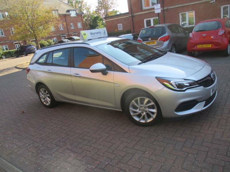 Vauxhall Astra 1.2 Turbo Se Fsh Alloys Bluetooth - 2021 21 WN21JSZ Silver #3