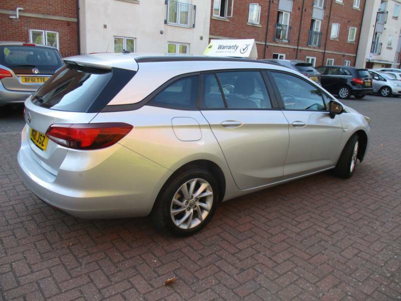 Vauxhall Astra 1.2 Turbo Se Fsh Alloys Bluetooth - 2021 21 WN21JSZ Silver #4