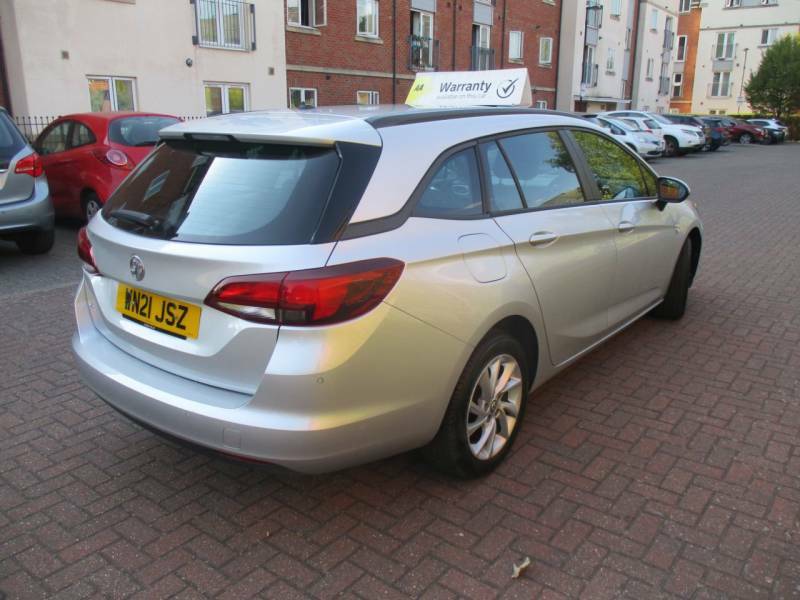 Vauxhall Astra 1.2 Turbo Se Fsh Alloys Bluetooth - 2021 21 WN21JSZ Silver #5