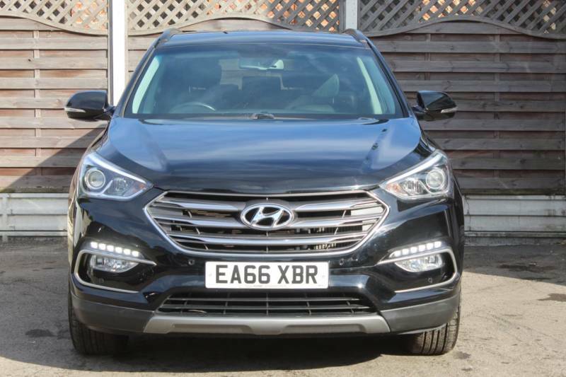 Hyundai Santa Fe 2.2 Crdi Blue Drive Premium 7 Seats Black #6