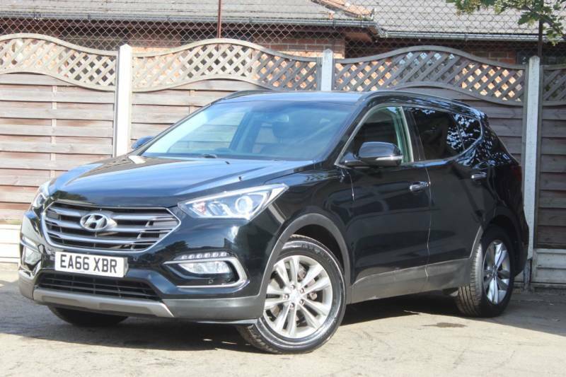 Hyundai Santa Fe 2.2 Crdi Blue Drive Premium 7 Seats Black #5