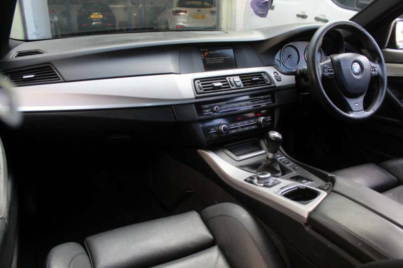 BMW 5 Series 2.0 520D M Sport 181 Bhp Black #21
