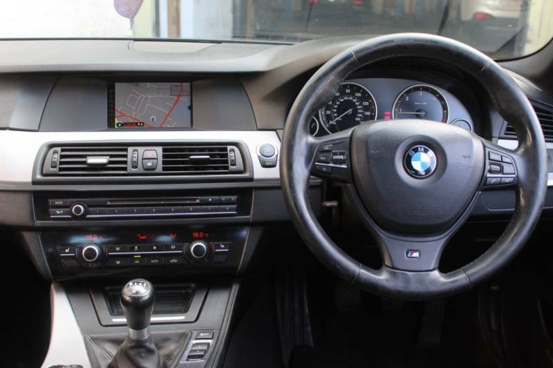 BMW 5 Series 2.0 520D M Sport 181 Bhp Black #23
