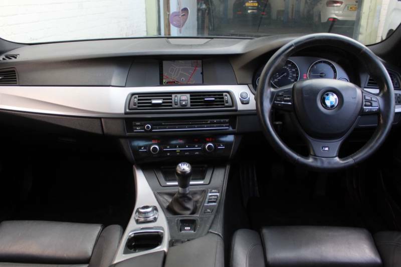 BMW 5 Series 2.0 520D M Sport 181 Bhp Black #22
