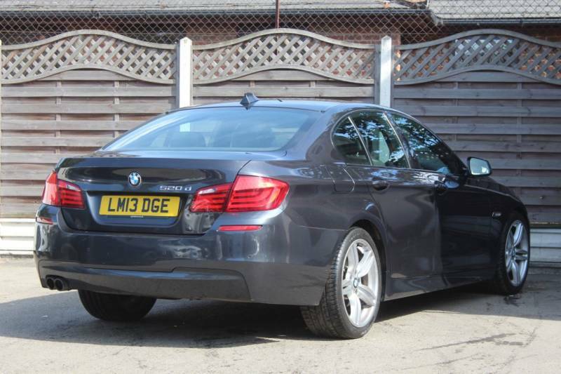 BMW 5 Series 2.0 520D M Sport 181 Bhp Black #10