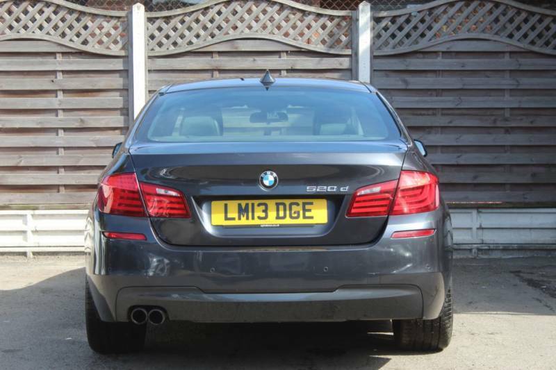 BMW 5 Series 2.0 520D M Sport 181 Bhp Black #8