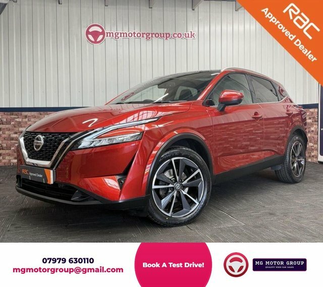 Nissan Qashqai 1.3 Dig-t Mhev Tekna Suv Hybrid Xtron E Red