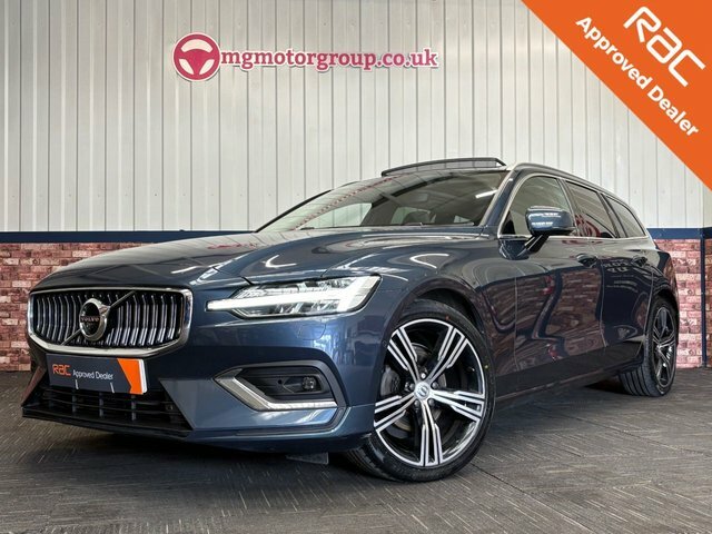 Volvo V60 2.0 D4 Inscription Pro Estate Euro KM19SSV Blue #2