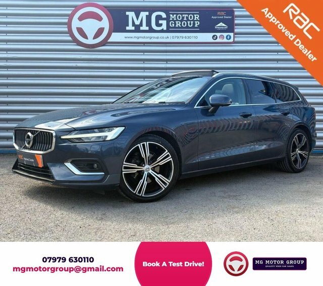 Volvo V60 2.0 D4 Inscription Pro Estate Euro KM19SSV Blue
