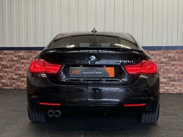 BMW 4 Series Gran Coupe 3.0 430D M Sport Hatchback Euro 6 Black #5
