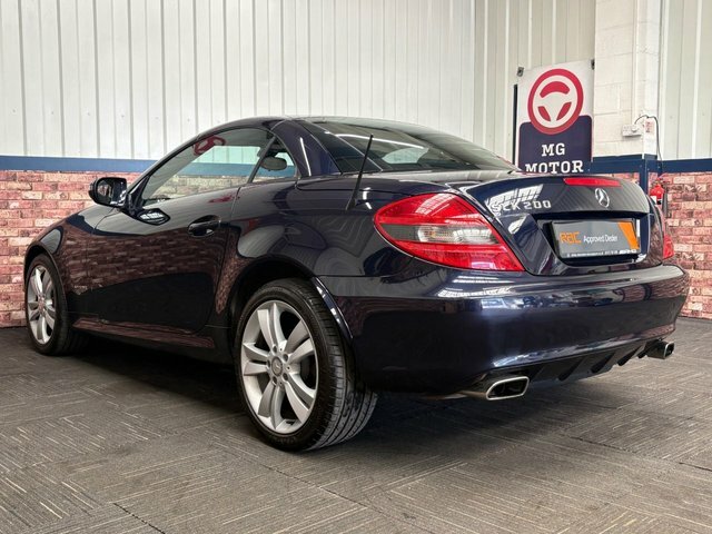 Mercedes-Benz SLK 1.8 Slk200k White #8