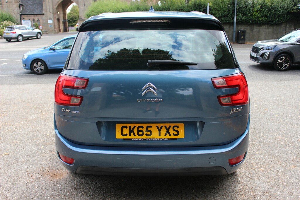 Citroen Grand C4 Picasso 1.6 Bluehdi Vtr Blue #4