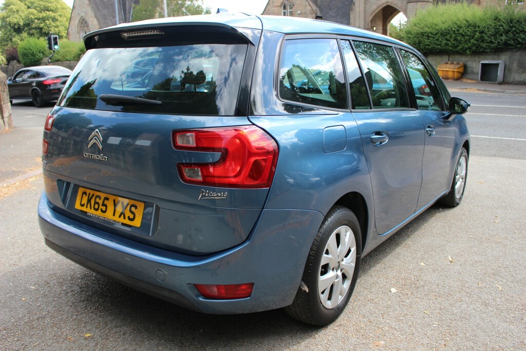 Citroen Grand C4 Picasso 1.6 Bluehdi Vtr Blue #3