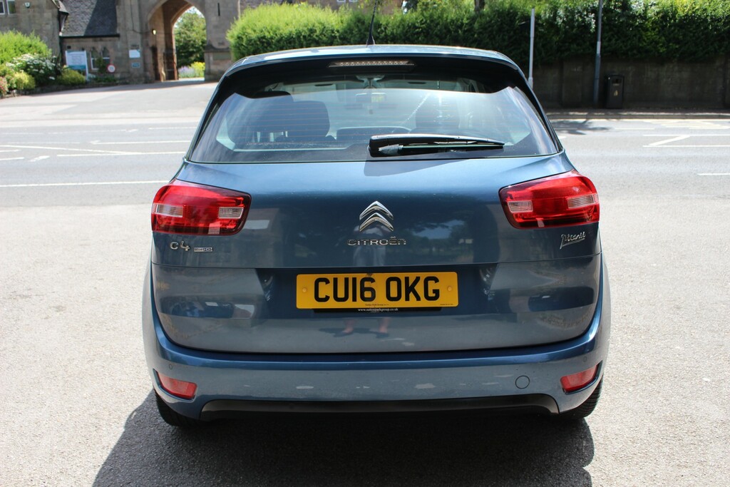 Citroen C4 Picasso 1.6 Bluehdi Exclusive 2016 Blue #4
