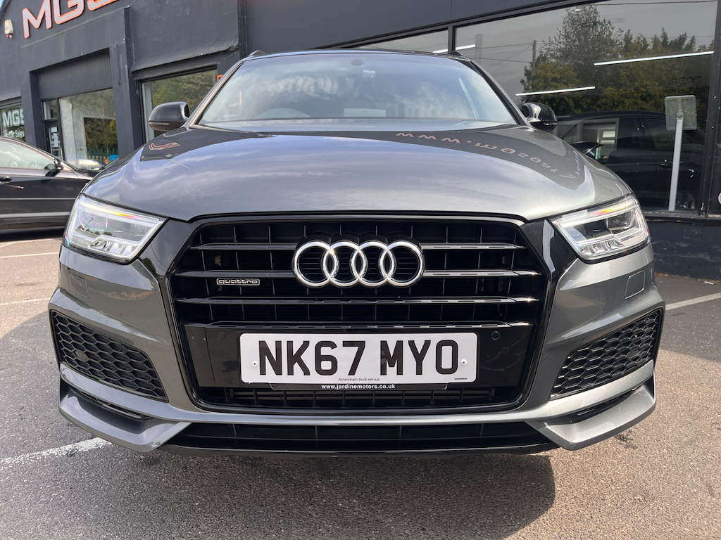 Audi Q3 2.0 Tfsi Black Edition Suv S Tronic Qua Grey #5