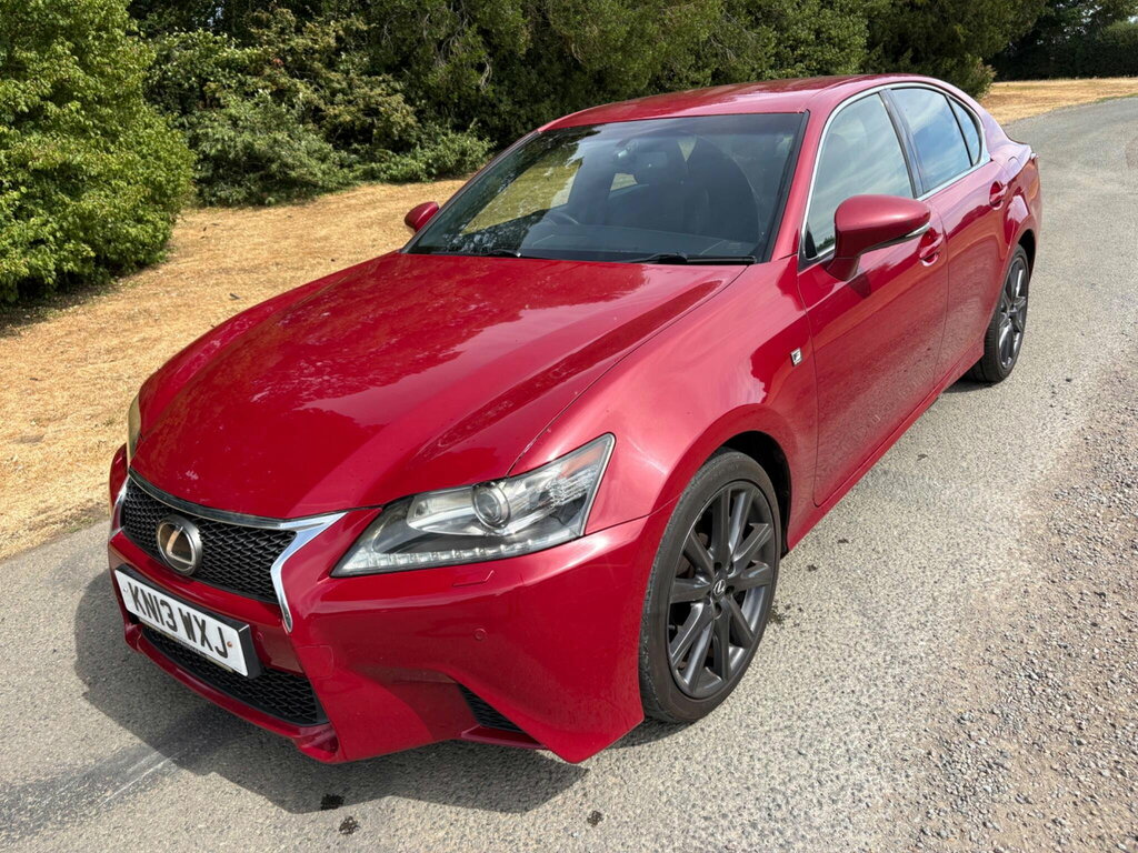 Lexus GS 2.5 250 V6 F Sport Euro 5 KN13WXJ Red #3