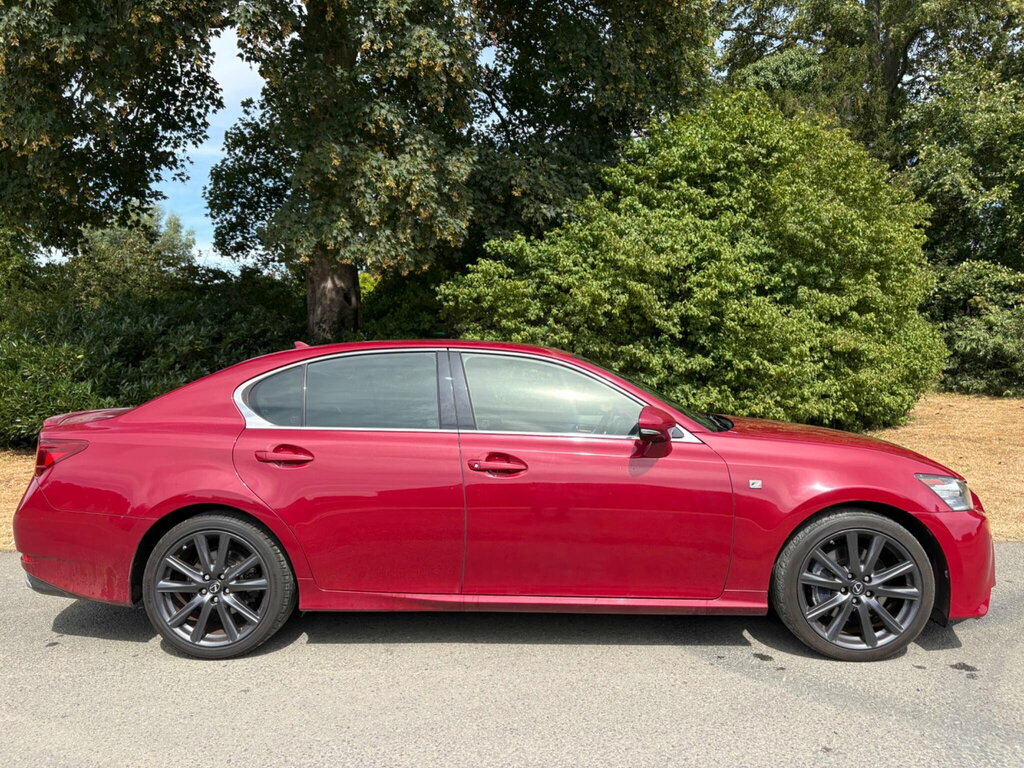 Lexus GS 2.5 250 V6 F Sport Euro 5 KN13WXJ Red #2