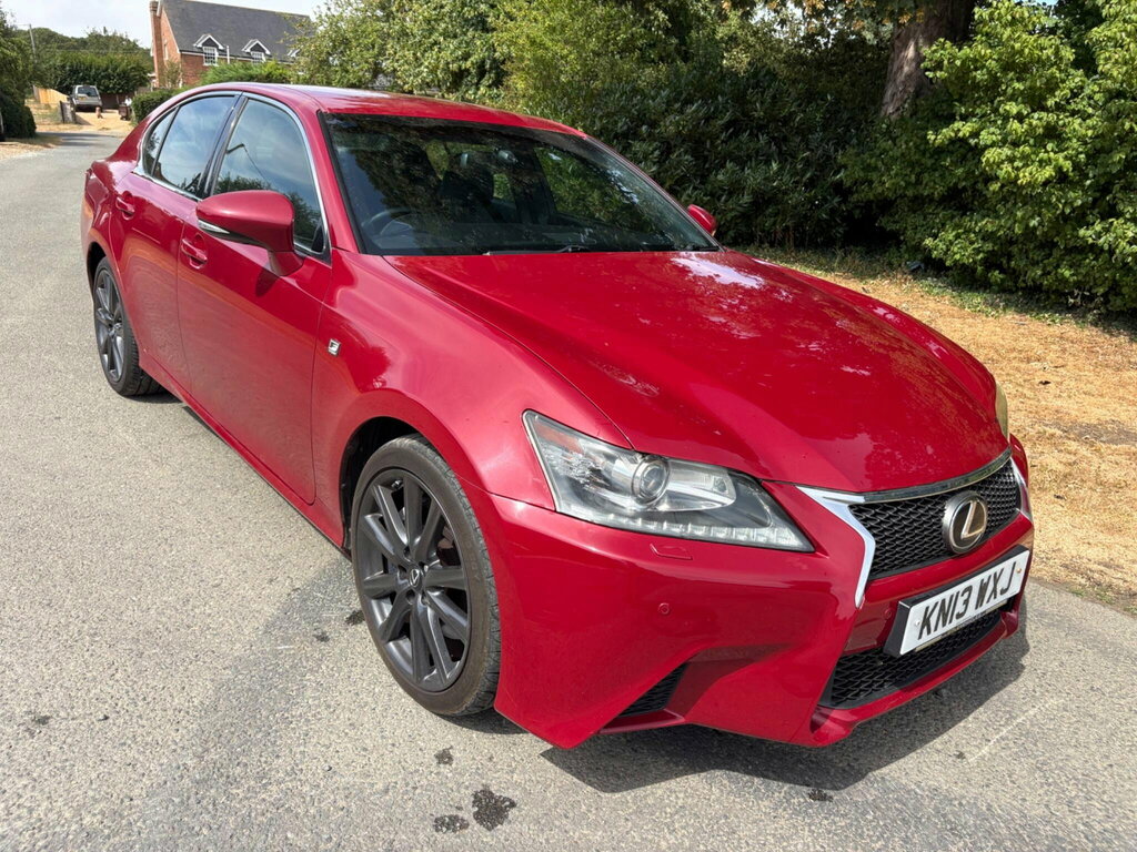 Lexus GS 2.5 250 V6 F Sport Euro 5 KN13WXJ Red