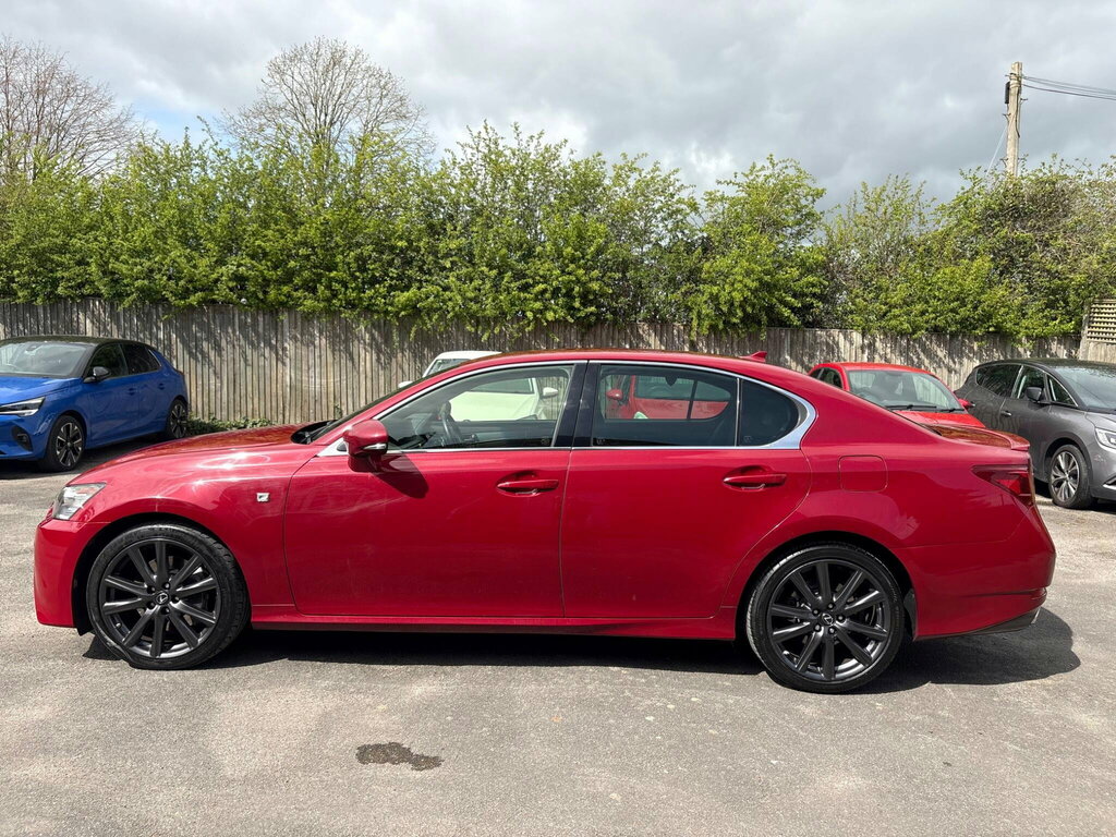 Lexus GS 2.5 250 V6 F Sport Euro 5 Red #4