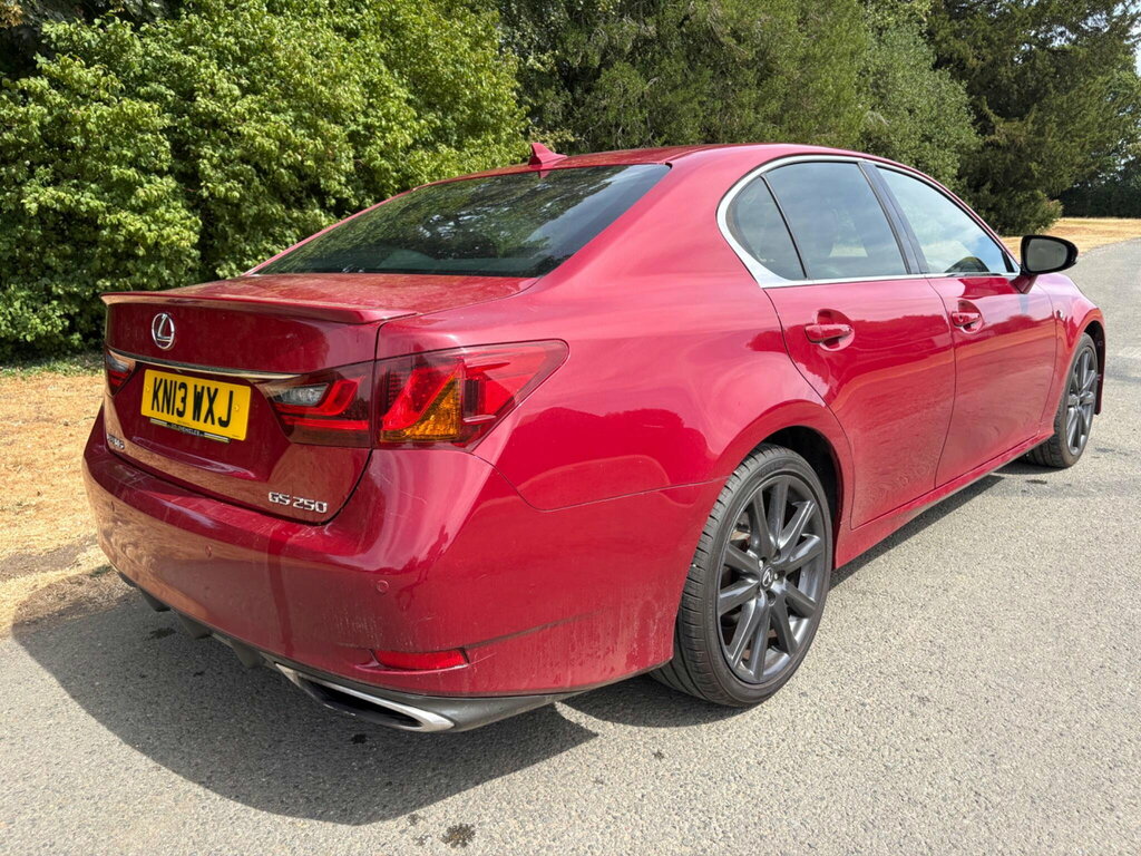 Lexus GS 2.5 250 V6 F Sport Euro 5 KN13WXJ Red #6