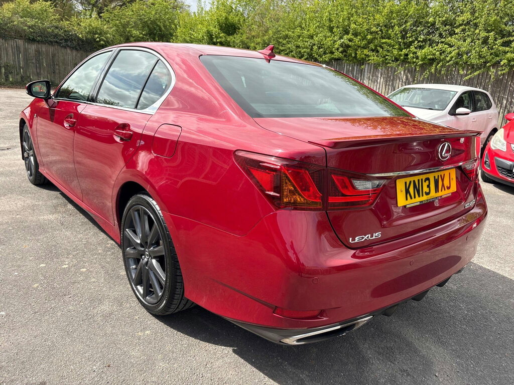 Lexus GS 2.5 250 V6 F Sport Euro 5 Red #2