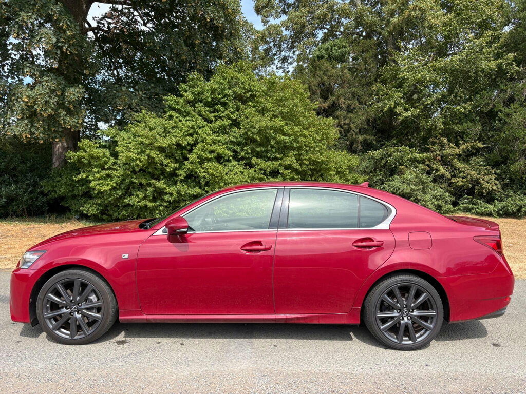 Lexus GS 2.5 250 V6 F Sport Euro 5 KN13WXJ Red #5