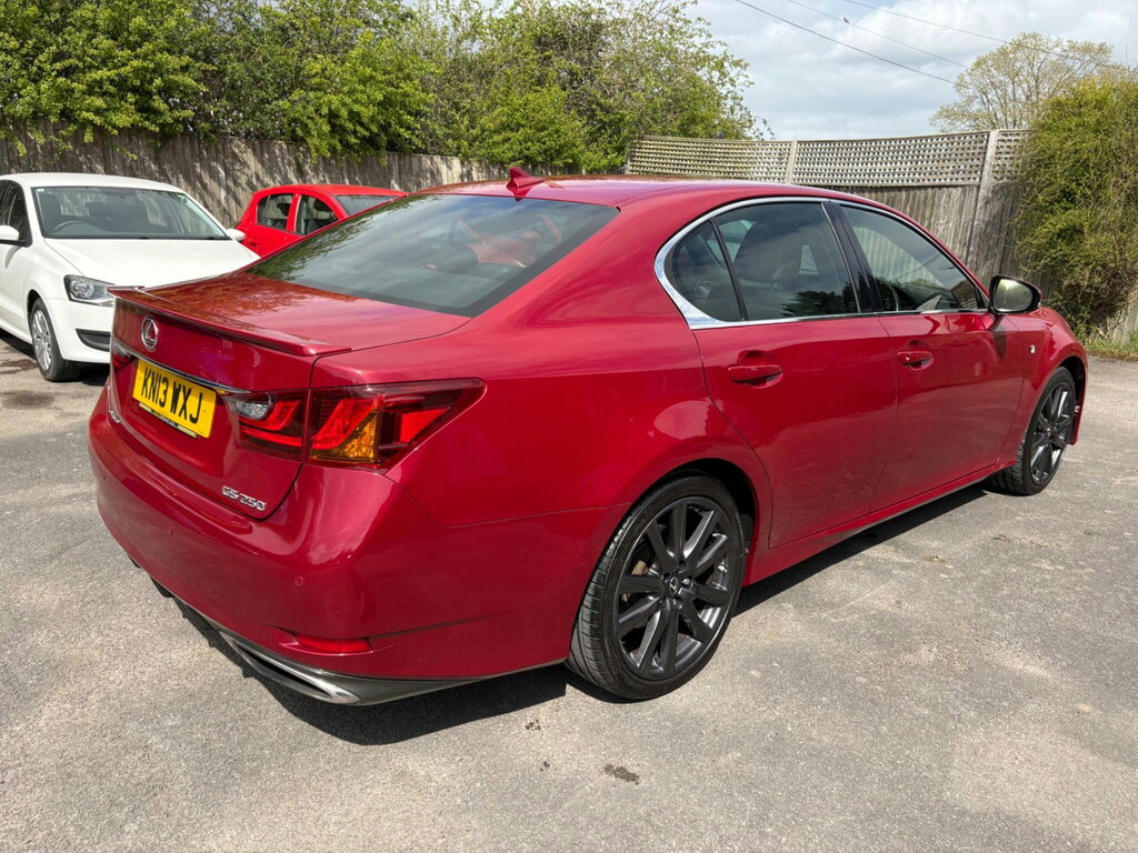 Lexus GS 2.5 250 V6 F Sport Euro 5 Red