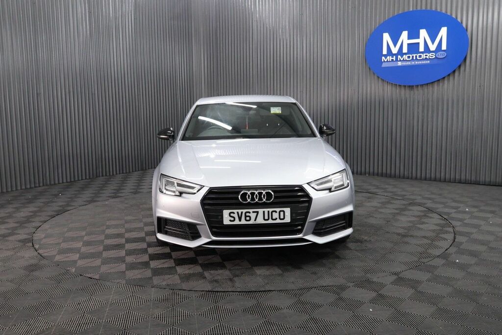 Audi A4 Tdi S Line Saloon SV67UCO Silver #2
