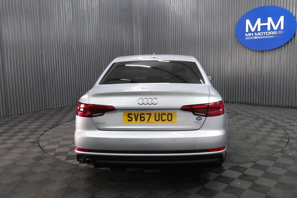 Audi A4 Tdi S Line Saloon SV67UCO Silver #6