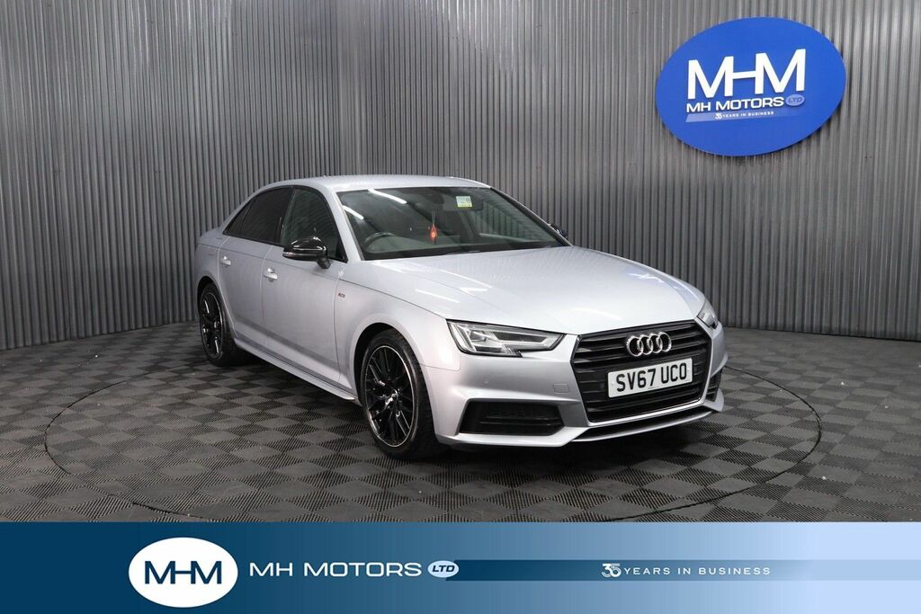 Audi A4 Tdi S Line Saloon SV67UCO Silver