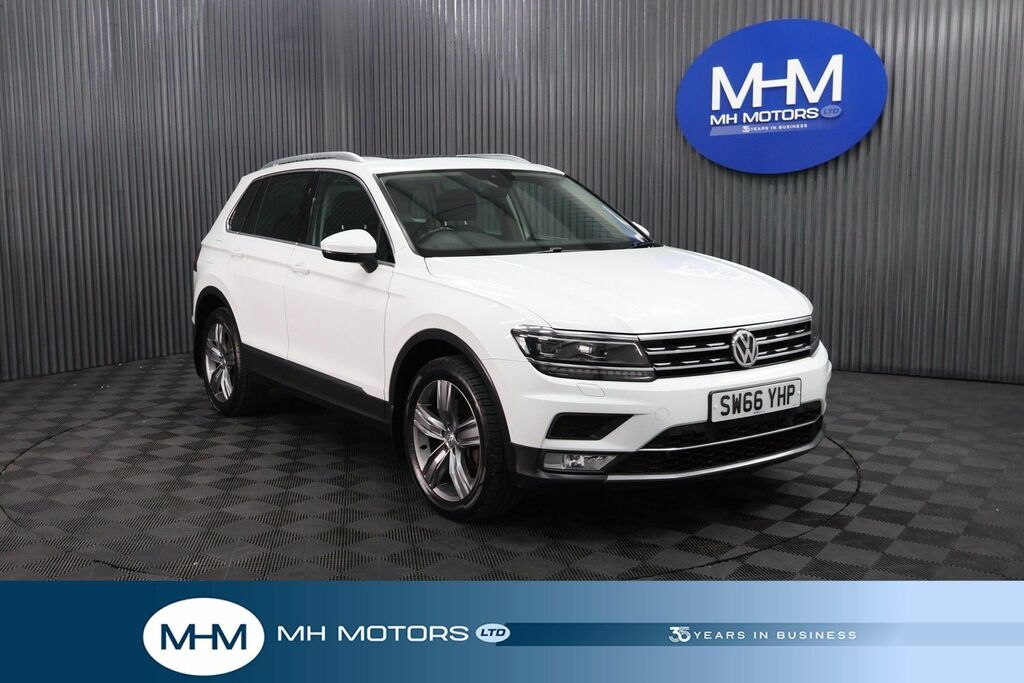 Volkswagen Tiguan Tdi Bluemotion Tech Sel White