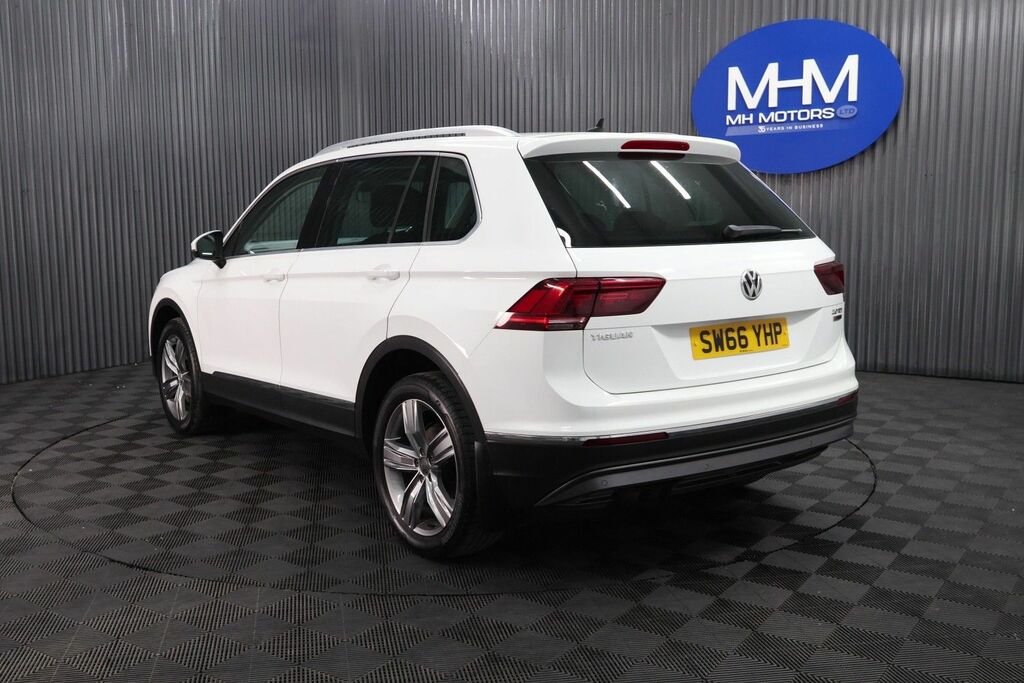Volkswagen Tiguan Tdi Bluemotion Tech Sel White #5