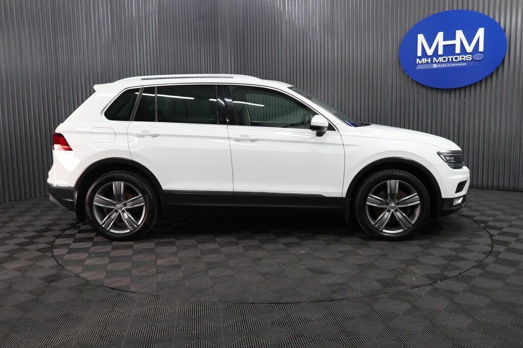 Volkswagen Tiguan Tdi Bluemotion Tech Match Edition White #8
