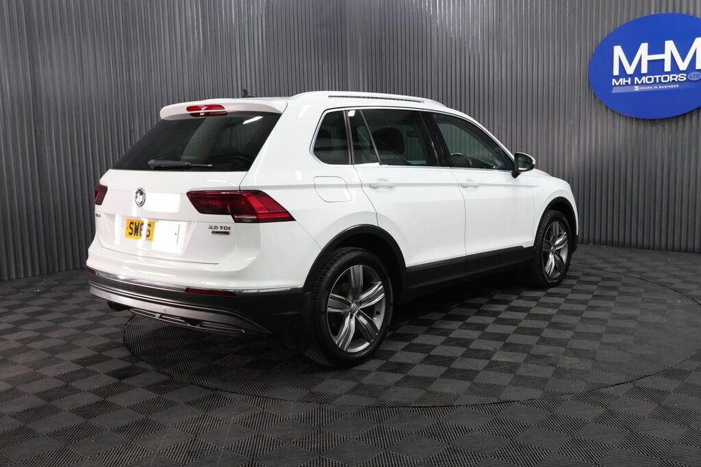 Volkswagen Tiguan Tdi Bluemotion Tech Match Edition White #7