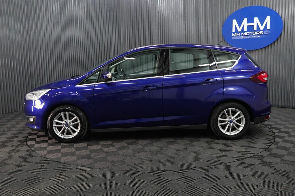 Ford C-Max Ti-vct Zetec Mpv Blue #4