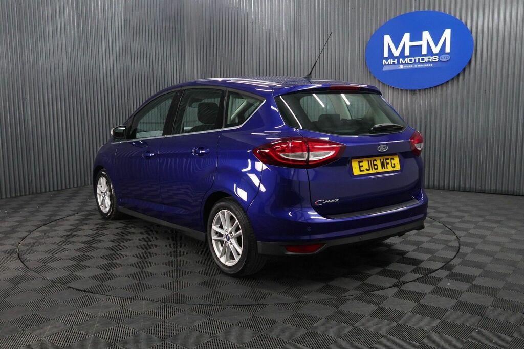 Ford C-Max Ti-vct Zetec Mpv Blue #5