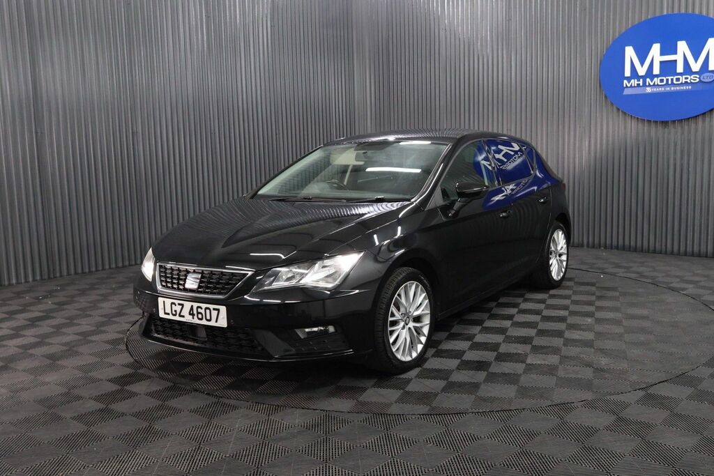 Seat Leon Tdi Se Dynamic Hatchback LGZ4607 Black #3