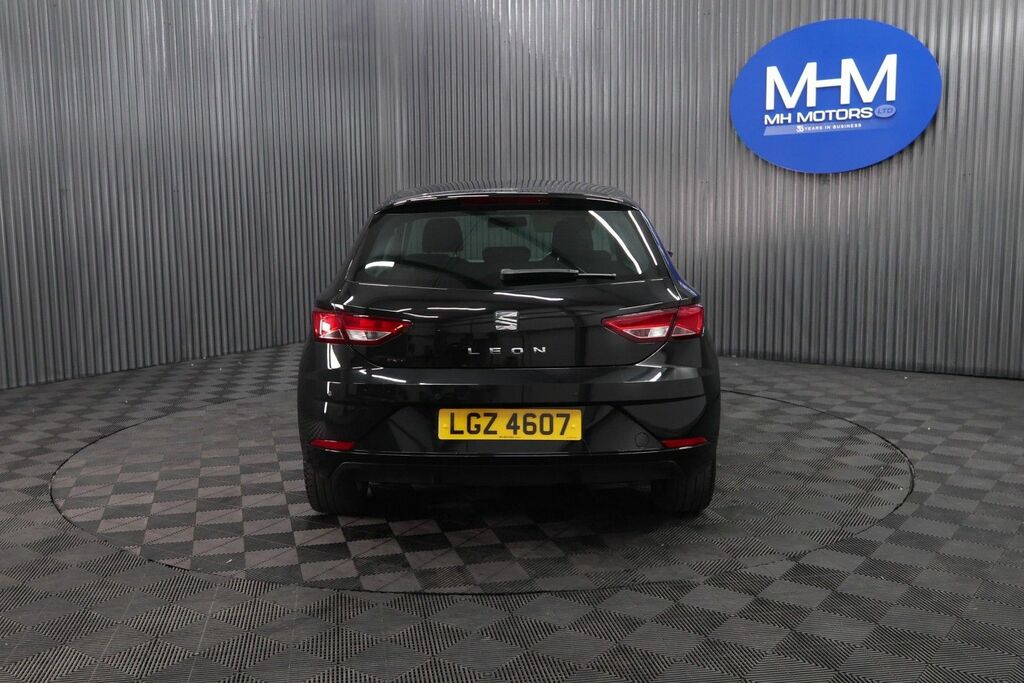 Seat Leon Tdi Se Dynamic Hatchback LGZ4607 Black #6