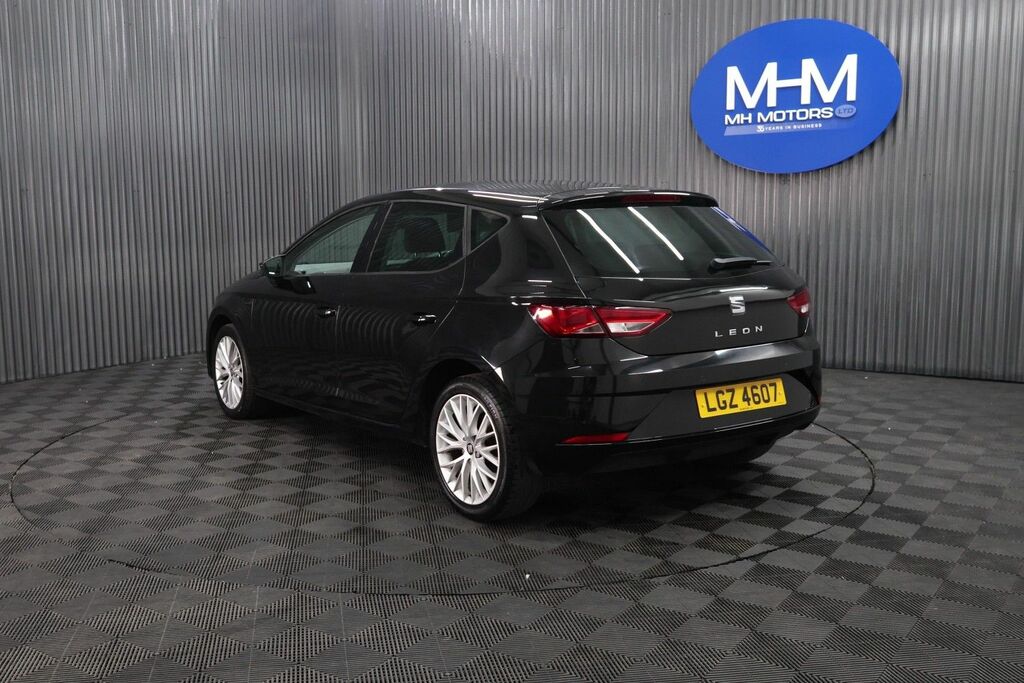 Seat Leon Tdi Se Dynamic Hatchback LGZ4607 Black #5