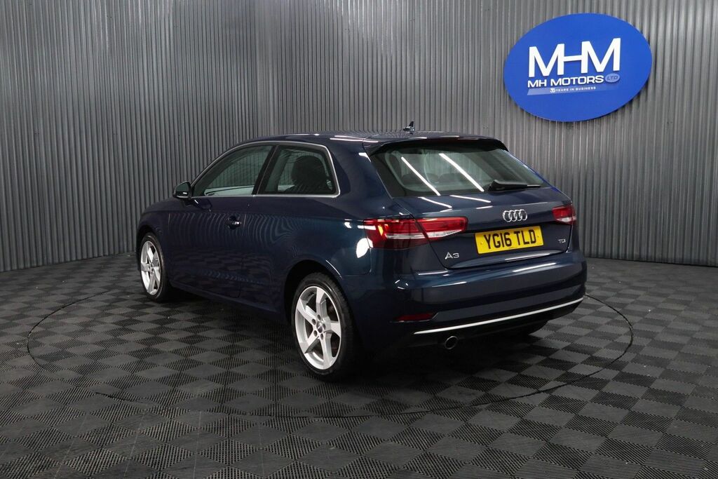 Audi A3 Tdi Sport Hatchback YG16TLD Blue #5