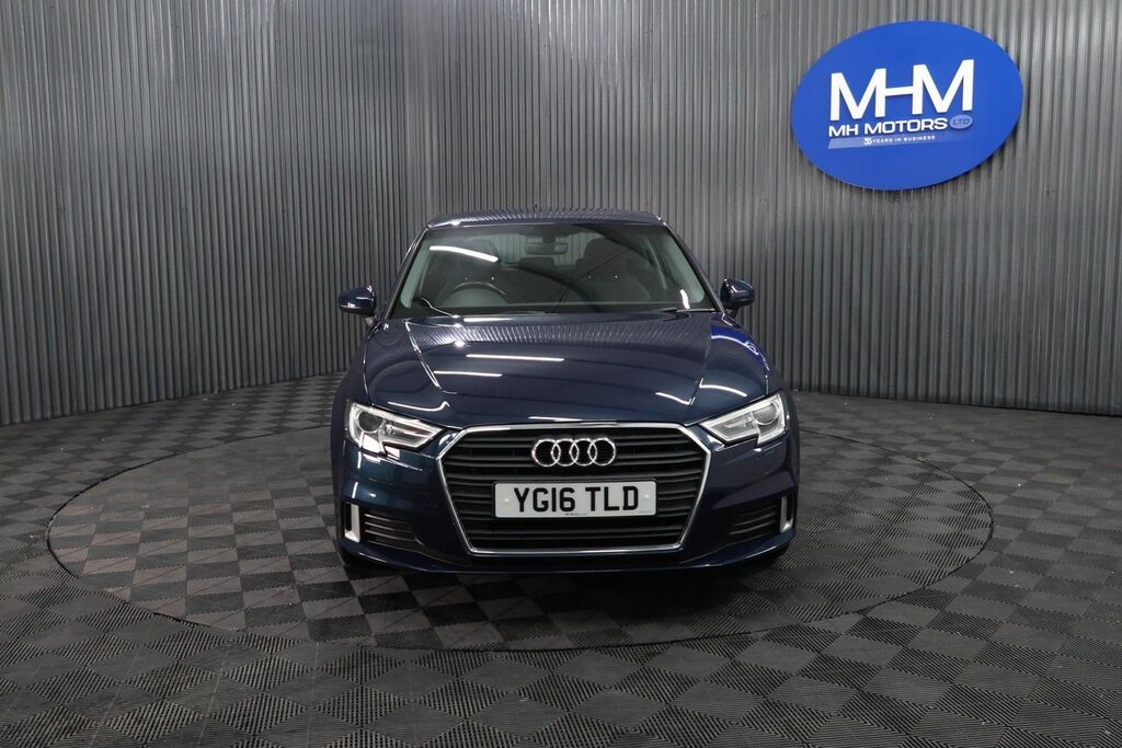 Audi A3 Tdi Sport Hatchback YG16TLD Blue #2