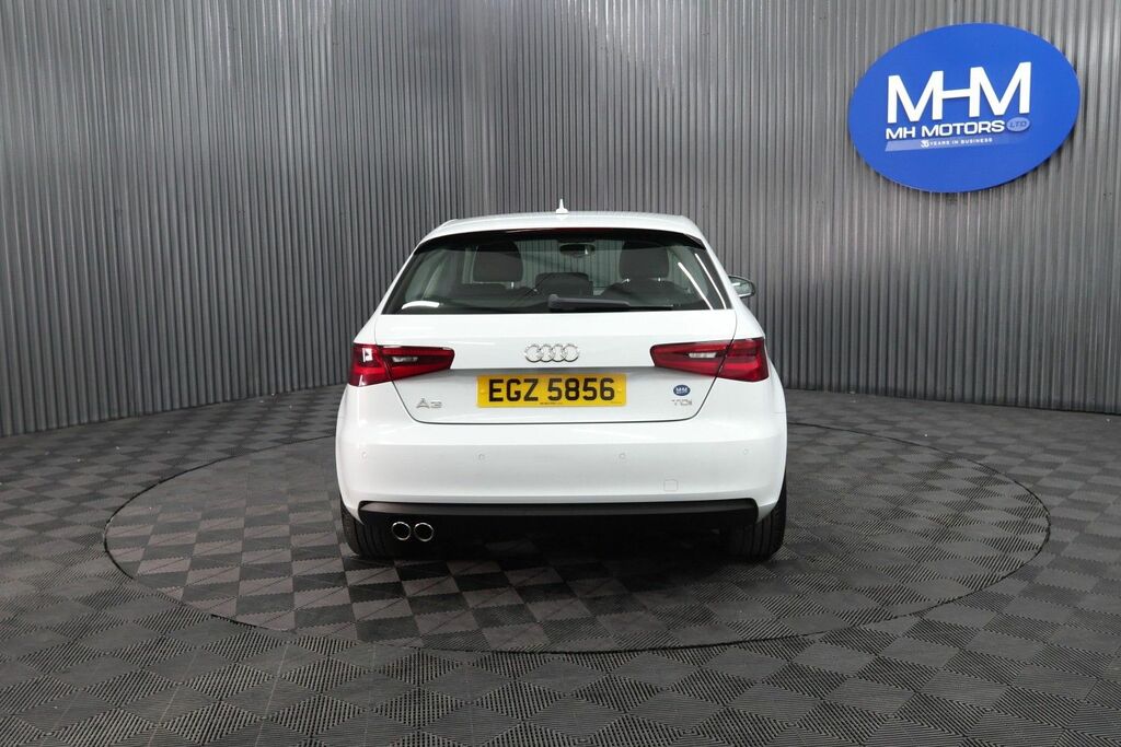 Audi A3 Tdi Sport Hatchback White #6