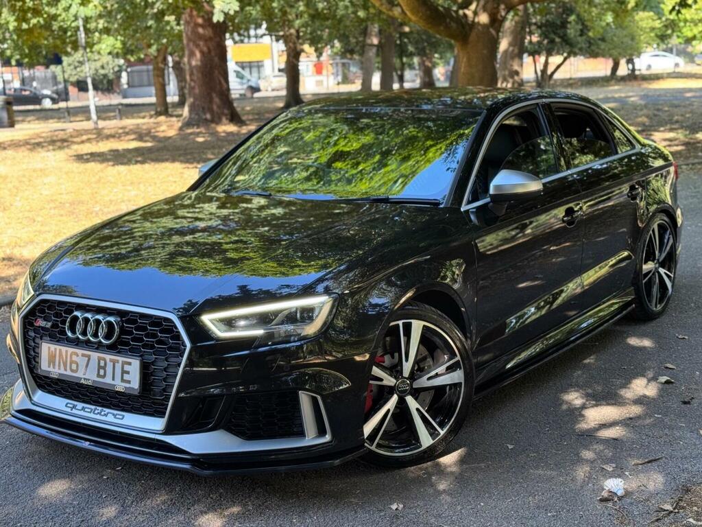 Audi RS3 2.5 Tfsi S Tronic Quattro Euro 6 Ss Black #3